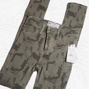 NWT free people size 24 skinny pattern pants